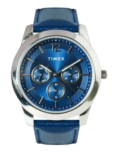 Timex Alexander 多功能蓝色表盘40毫米皮带手表 TW00NTD70E 详细介绍。